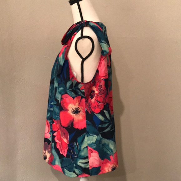 Tommy Bahama Floral Halter Blouse - Picture 3 of 6